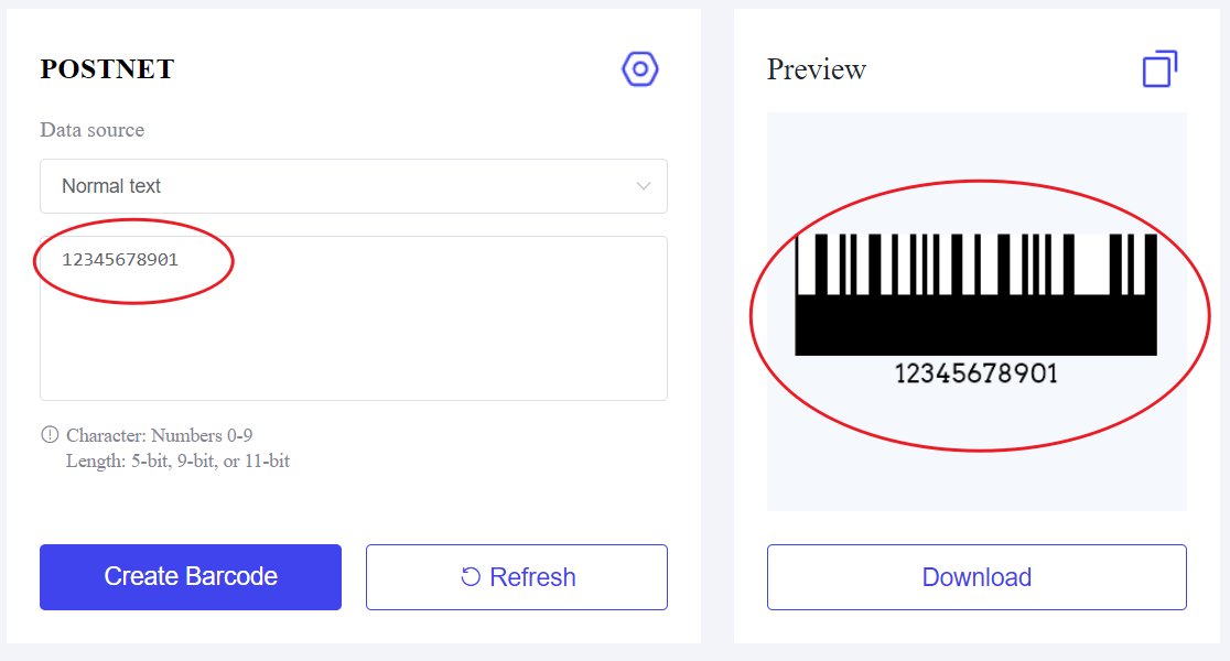 Halimbawa ng Delivery Point Code.png