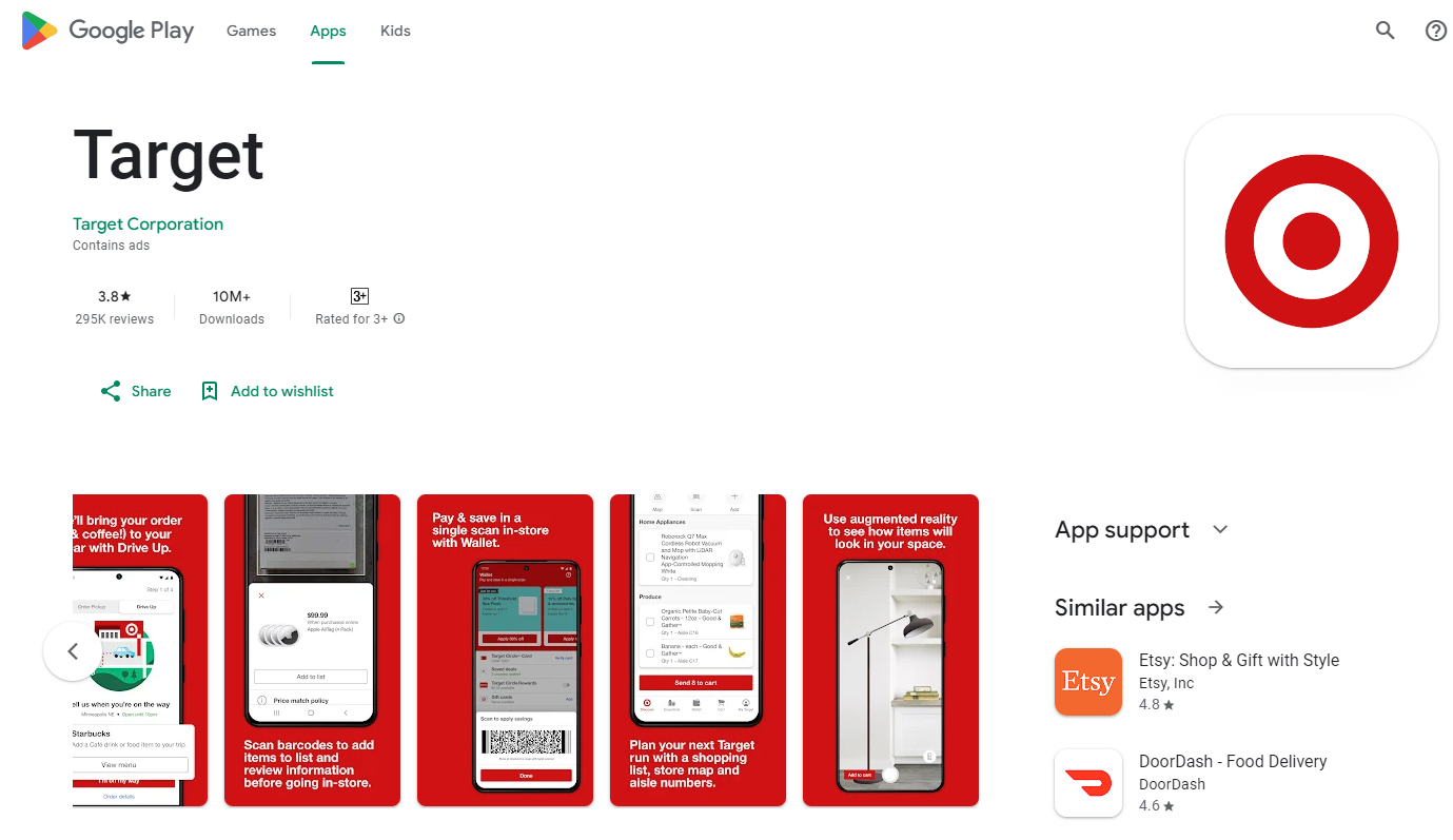 Target App mula sa Google Play.png