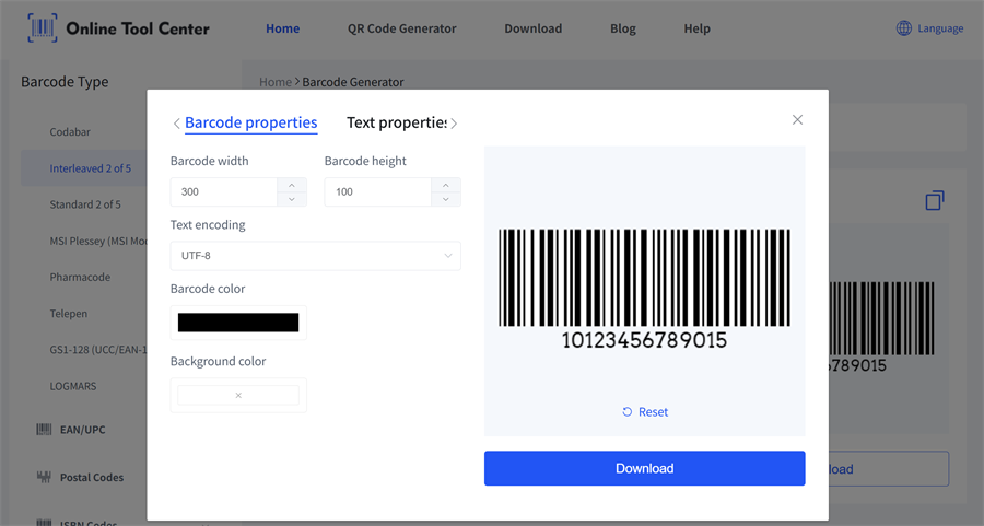 adjsut barcode size