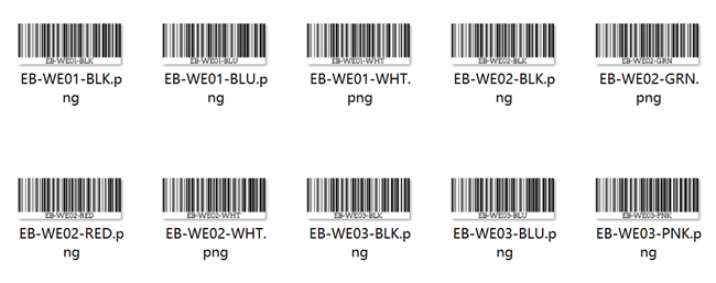 nabuo ng bulk barcode