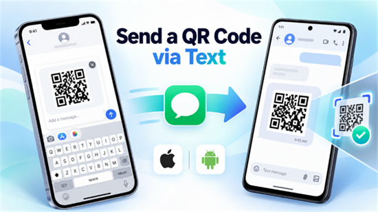 ipadala ang qr code ayon sa text