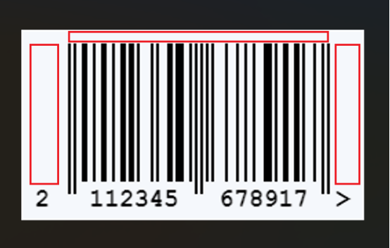 Halimbawa ng Barcode Quiet Zone.png