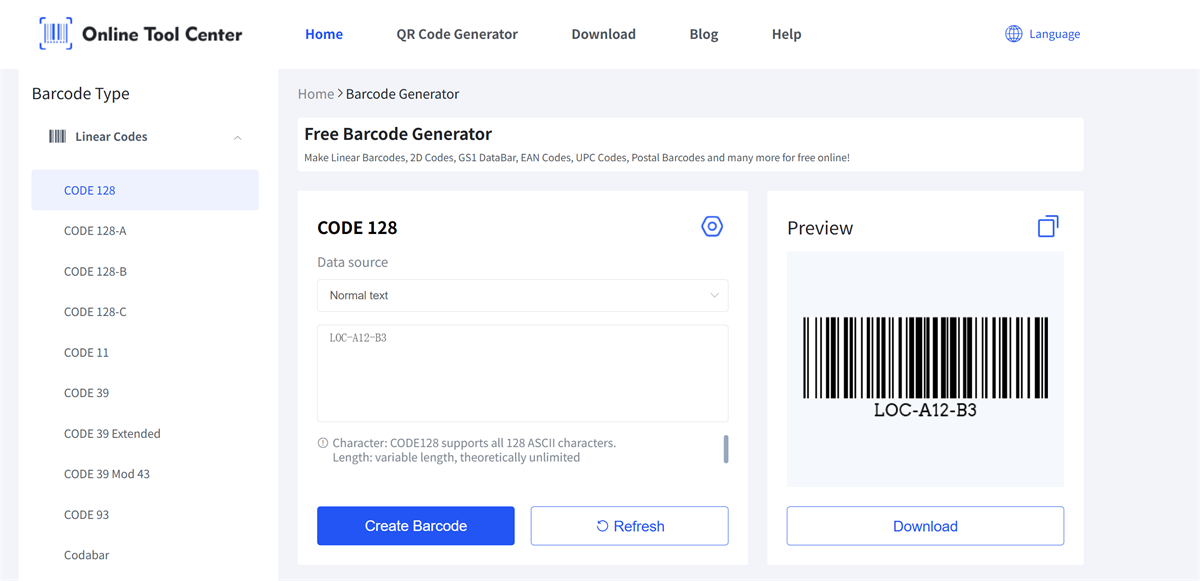 libreng barcode generator