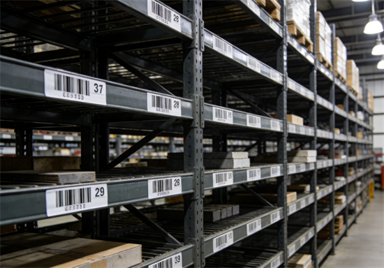 warehouse location barcodes
