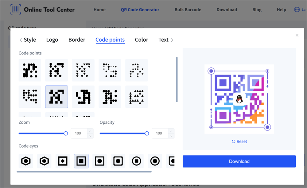 custom QR code generator