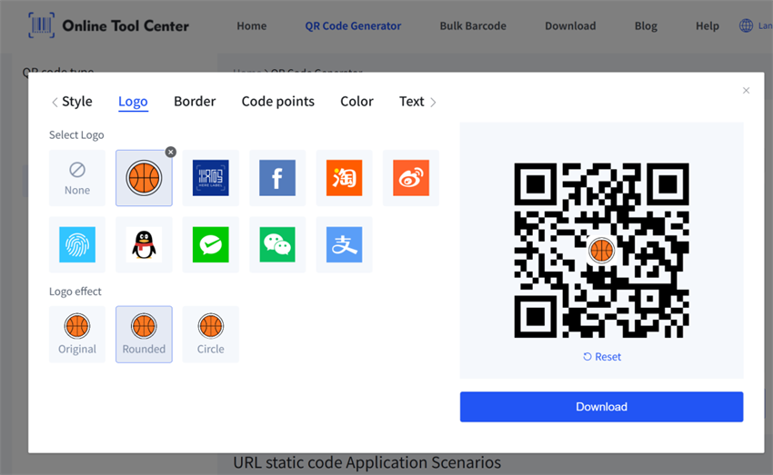 erate custom basketball qr code