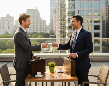 business card exchange in meeti card exchange sa meeti