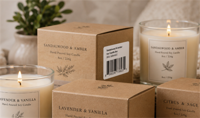 handmade candle with barcode gumawa ng kamay ng kandila na may barcode