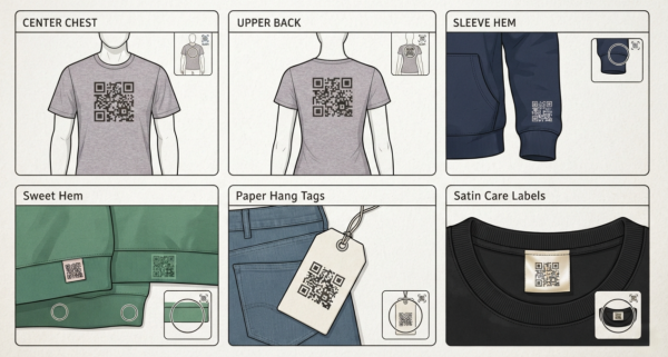 qr code sa tela