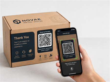 i-scan ang qr code sa kahon ng imbak