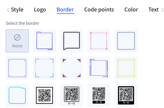 hangganan ng qr code