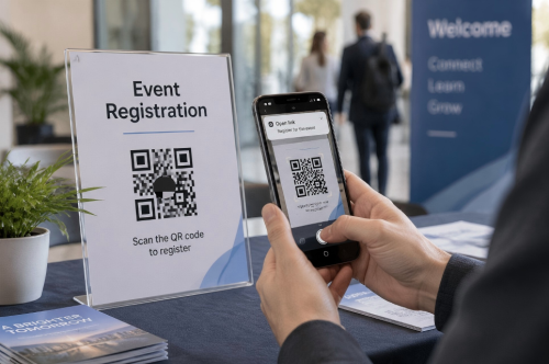 QR Code for Registratio