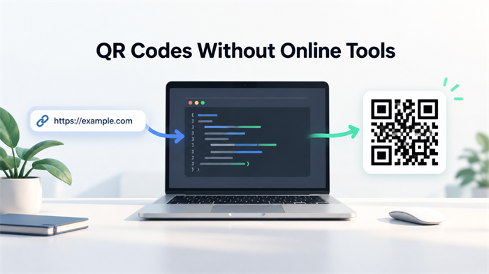 Create a QR Code without online tools Gumawa ng QR Code na walang mga kagamitan online